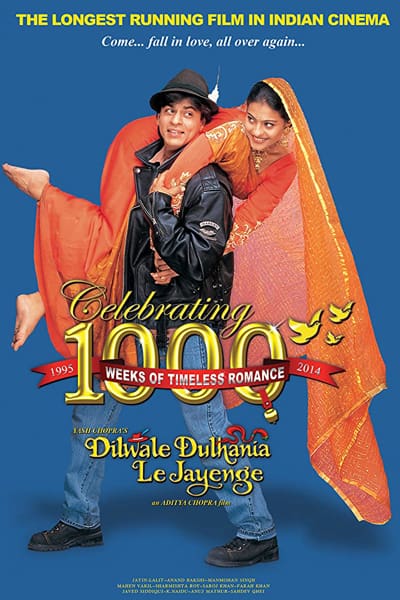 Download Dilwale Dulhania Le Jayenge (1995) Hindi Movie 480p | 720p BluRay 550MB | 1.4GB