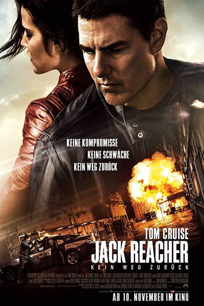 Download Jack Reacher: Never Go Back (2016) Dual Audio {Hindi-English} Movie 480p | 720p BluRay 400MB | 1.1GB
