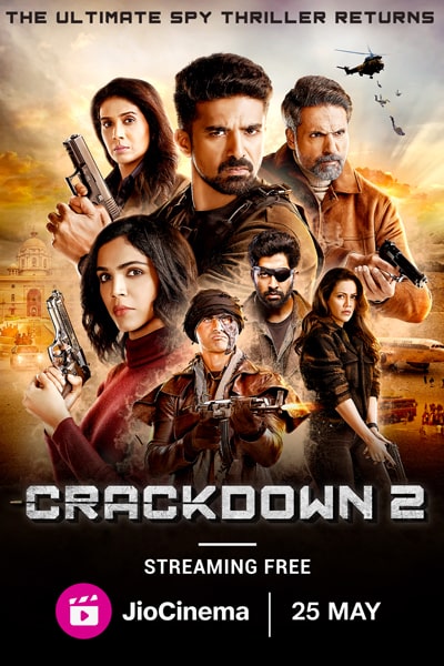 Download Crackdown (Season 1 – 2) Hindi JioCinema WEB Series 480p | 720p | 1080p WEB-DL ESub
