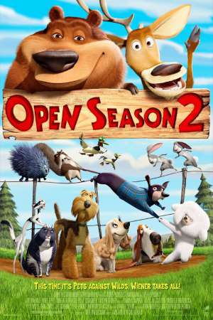 Download Open Season 2 (2008) Dual Audio {Hindi-English} Movie 480p | 720p | 1080p BluRay 300MB | 700MB