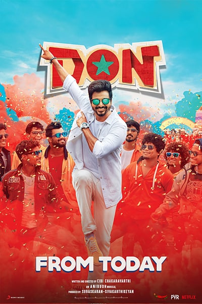 Download Don (2022) Dual Audio {Hindi-Tamil} Movie 480p | 720p | 1080p WEB-DL Eub