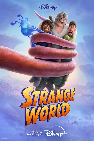 Download Strange World (2022) English Movie 480p | 720p | 1080p WEB-DL ESub