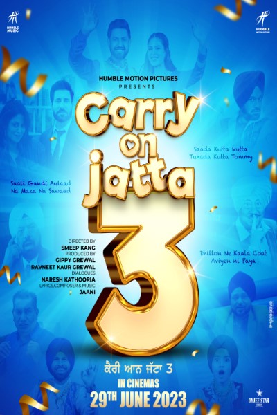 Download Carry on Jatta 3 (2023) Panjabi Movie 480p | 720p | 1080p BluRay ESub