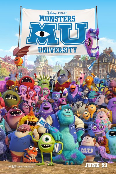 Download Monsters University (2013) Dual Audio {Hindi-English} Movie 480p | 720p | 1080p Bluray ESub