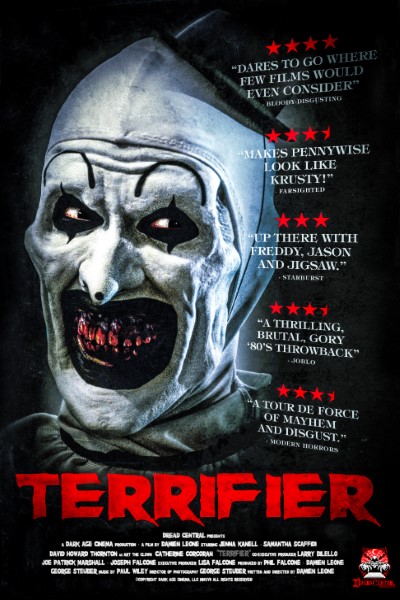Download Terrifier (2016) English Movie 480p | 720p | 1080p Bluray ESub