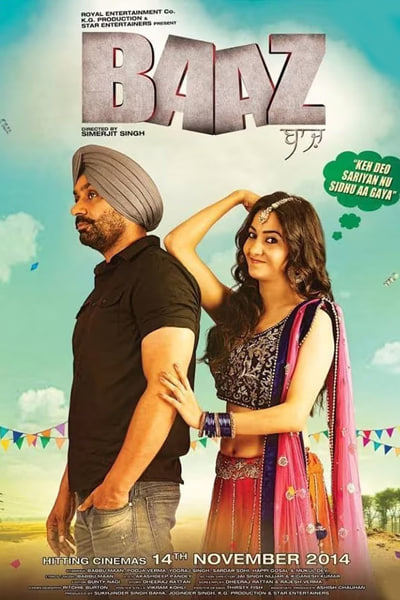 Download Baaz (2014) Punjabi Movie 480p | 720p | 1080p WEB-DL ESub